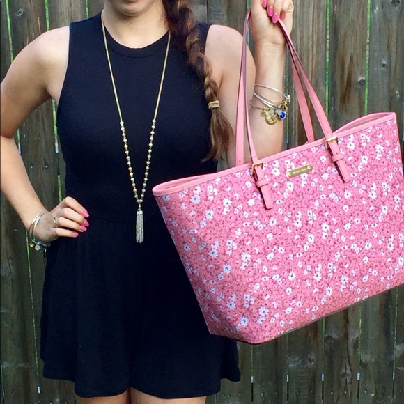 Michael Kors Jet Set Tote ๐ NWT Large - Picture 2 of 8